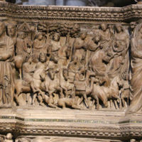 Nicola,_giovanni_pisano_e_altri,_pulpito_del_duomo_di_siena,_1265-68,_adorazione_dei_magi.JPG