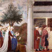 Piero_della_Francesca_-_2._Procession_of_the_Queen_of_Sheba;_Meeting_between_the_Queen_of_Sheba_and_King_Solo.jpg