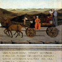 Triumphal Cart of Battista Sforza