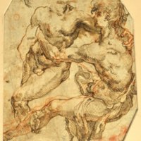 Giovanni Catesi two men embracing Uffizi.jpg